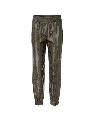 MARC CAIN | Hose in Lederoptik ROYE | 